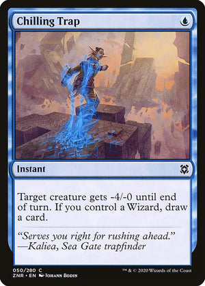 Chilling Trap (50) [Zendikar Rising]