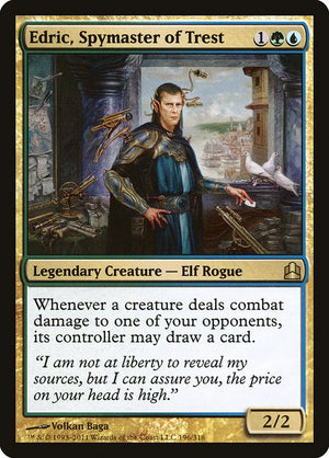 Edric, Spymaster of Trest (196) [Commander 2011]