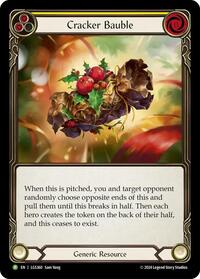 Cracker Bauble (FUN015) (LGS360-FUN015) [Flesh and Blood Promo Cards]