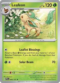 Leafeon (005/131) [SV Prismatic Evolutions]