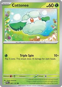 Cottonee (007/131) [SV Prismatic Evolutions]