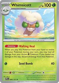 Whimsicott (008/131) [SV Prismatic Evolutions]