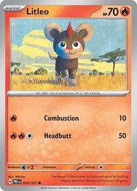Litleo (015/131) [SV Prismatic Evolutions]
