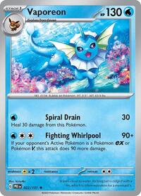 Vaporeon (022/131) [SV Prismatic Evolutions]