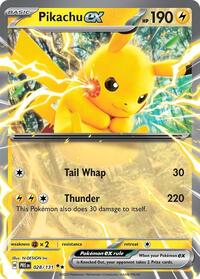 Pikachu ex - 028/131 (028/131) [SV Prismatic Evolutions]