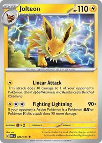 Jolteon (029/131) [SV Prismatic Evolutions]
