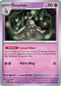 Dusclops (036/131) [SV Prismatic Evolutions]