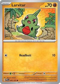 Larvitar (047/131) [SV Prismatic Evolutions]