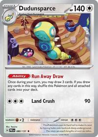 Dudunsparce (080/131) [SV Prismatic Evolutions]