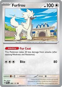 Furfrou (088/131) [SV Prismatic Evolutions]