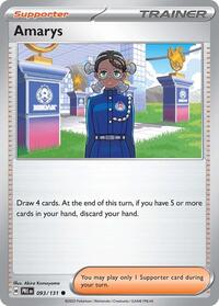 Amarys - 093/131 (093/131) [SV Prismatic Evolutions]