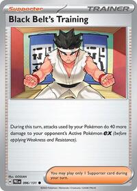Black Belt's Training - 096/131 (096/131) [SV Prismatic Evolutions]