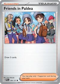 Friends in Paldea - 109/131 (109/131) [SV Prismatic Evolutions]