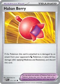Haban Berry (111/131) [SV Prismatic Evolutions]