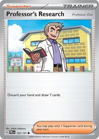 Professor's Research [Professor Oak] (122/131) [SV Prismatic Evolutions]