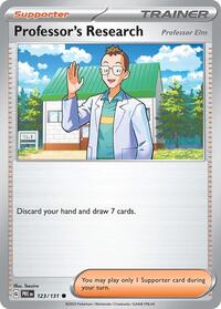 Professor's Research [Professor Elm] (123/131) [SV Prismatic Evolutions]
