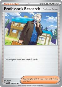 Professor's Research [Professor Rowan] (124/131) [SV Prismatic Evolutions]