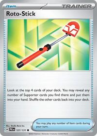 Roto-Stick (127/131) [SV Prismatic Evolutions]