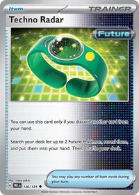 Techno Radar (130/131) [SV Prismatic Evolutions]