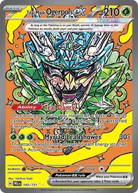 Teal Mask Ogerpon ex - 145/131 (145/131) [SV Prismatic Evolutions]