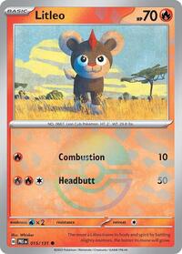 Litleo (Poke Ball Pattern) (015/131) [SV Prismatic Evolutions]