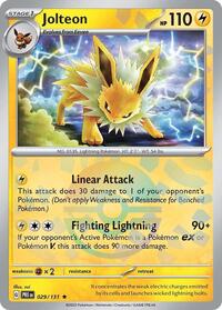 Jolteon (Poke Ball Pattern) (029/131) [SV Prismatic Evolutions]