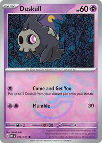 Duskull (Poke Ball Pattern) (035/131) [SV Prismatic Evolutions]