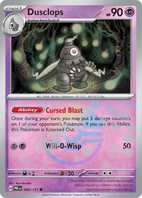 Dusclops (Poke Ball Pattern) (036/131) [SV Prismatic Evolutions]