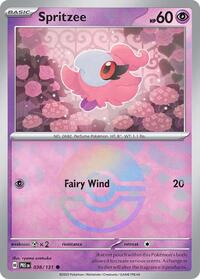Spritzee (Poke Ball Pattern) (038/131) [SV Prismatic Evolutions]