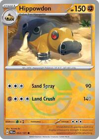 Hippowdon (Poke Ball Pattern) (053/131) [SV Prismatic Evolutions]