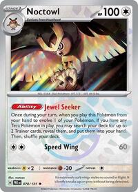 Noctowl (Poke Ball Pattern) (078/131) [SV Prismatic Evolutions]