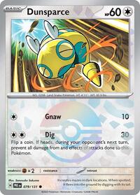 Dunsparce (Poke Ball Pattern) (079/131) [SV Prismatic Evolutions]