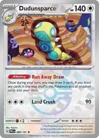 Dudunsparce (Poke Ball Pattern) (080/131) [SV Prismatic Evolutions]