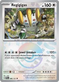 Regigigas (Poke Ball Pattern) (086/131) [SV Prismatic Evolutions]