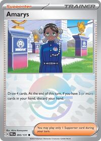Amarys - 093/131 (Poke Ball Pattern) (093/131) [SV Prismatic Evolutions]