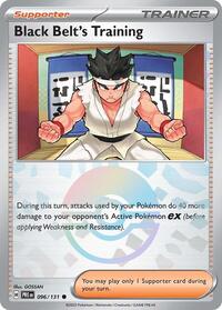 Black Belt's Training - 096/131 (Poke Ball Pattern) (096/131) [SV Prismatic Evolutions]