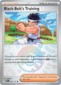 Black Belt's Training - 097/131 (Poke Ball Pattern) (097/131) [SV Prismatic Evolutions]