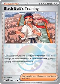 Black Belt's Training - 098/131 (Poke Ball Pattern) (098/131) [SV Prismatic Evolutions]