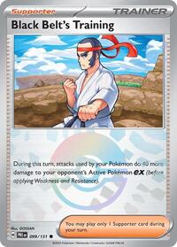Black Belt's Training - 099/131 (Poke Ball Pattern) (099/131) [SV Prismatic Evolutions]
