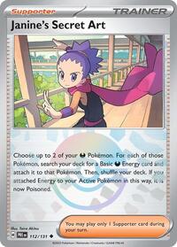 Janine's Secret Art - 112/131 (Poke Ball Pattern) (112/131) [SV Prismatic Evolutions]