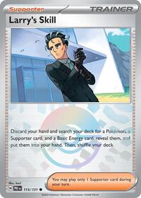 Larry's Skill - 115/131 (Poke Ball Pattern) (115/131) [SV Prismatic Evolutions]