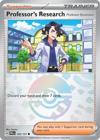 Professor's Research [Professor Sycamore] (Poke Ball Pattern) (125/131) [SV Prismatic Evolutions]