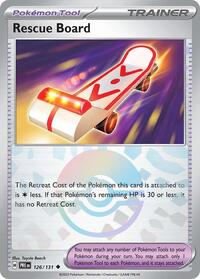 Rescue Board (Poke Ball Pattern) (126/131) [SV Prismatic Evolutions]