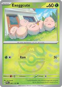 Exeggcute (Master Ball Pattern) (001/131) [SV Prismatic Evolutions]