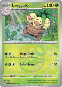 Exeggutor (Master Ball Pattern) (002/131) [SV Prismatic Evolutions]