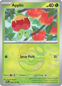 Applin (Master Ball Pattern) (009/131) [SV Prismatic Evolutions]
