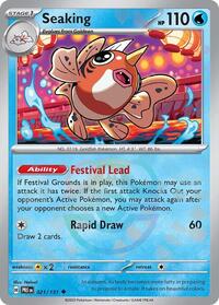 Seaking (Master Ball Pattern) (021/131) [SV Prismatic Evolutions]
