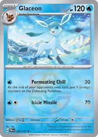 Glaceon (Master Ball Pattern) (025/131) [SV Prismatic Evolutions]