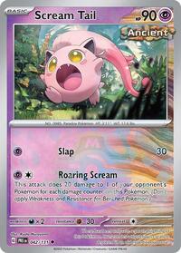 Scream Tail (Master Ball Pattern) (042/131) [SV Prismatic Evolutions]