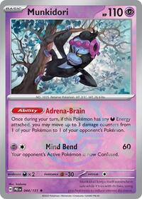 Munkidori (Master Ball Pattern) (044/131) [SV Prismatic Evolutions]